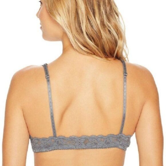 Free People Front Strap Triangle Bra Carbon SMALL - Picture 3 of 7